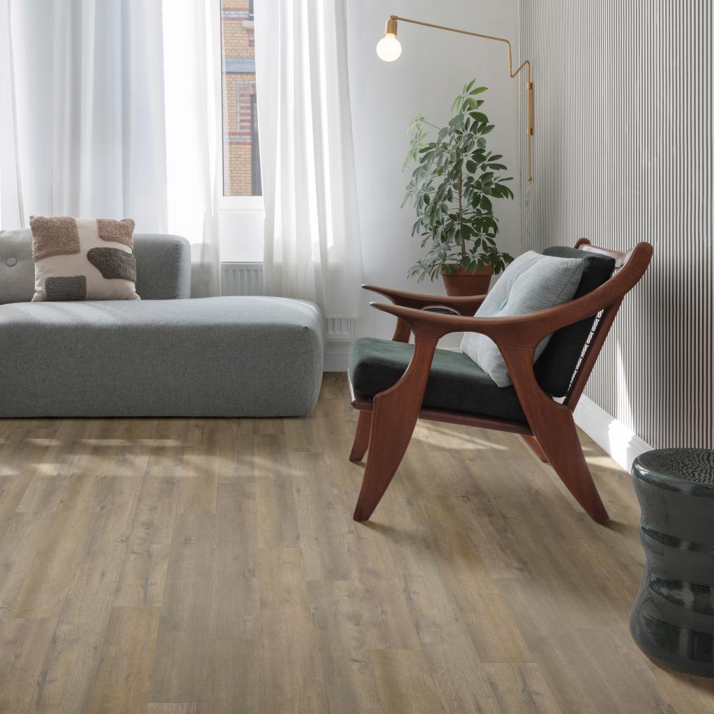 SPC ламинат "Adelar" Eterna Acoustic 05871 Major Oak (1220*181*6 мм) — купить в Екатеринбурге