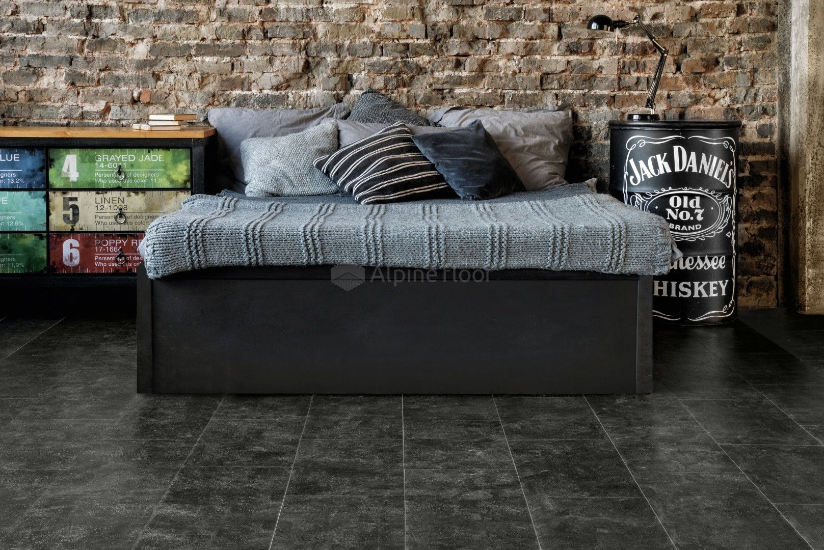 Замковая ПВХ плитка Ларнака  (609,6*304,8*4мм) — купить в Екатеринбурге