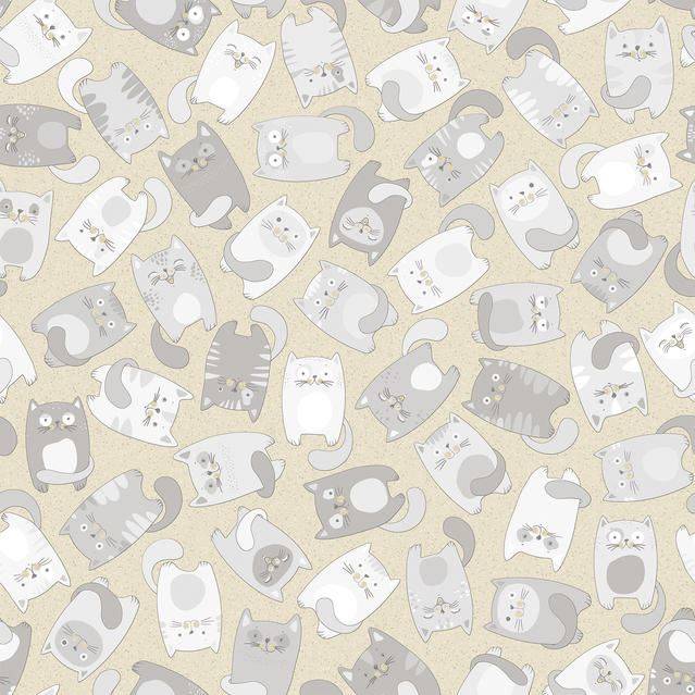 Линолеум бытовой "Синтерос" Комфорт Kitty 1 (3,5м) — купить в Екатеринбурге