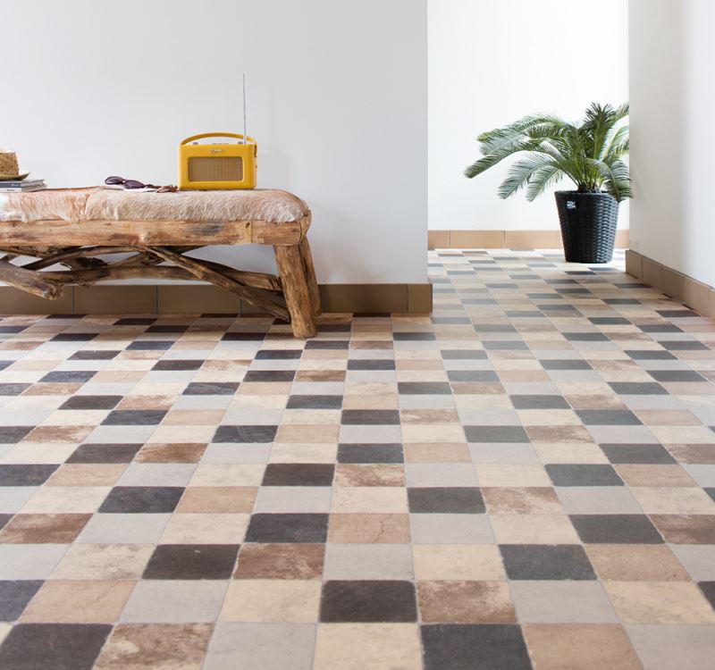 Линолеум бытовой "IVC" Bingo Pietra 596 (3м) — купить в Екатеринбурге