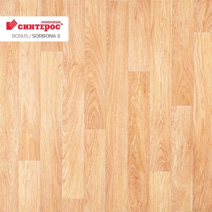 Линолеум усиленный бытовой "Синтерос" Bonus Sorbona 3 (4м) — купить в Екатеринбурге