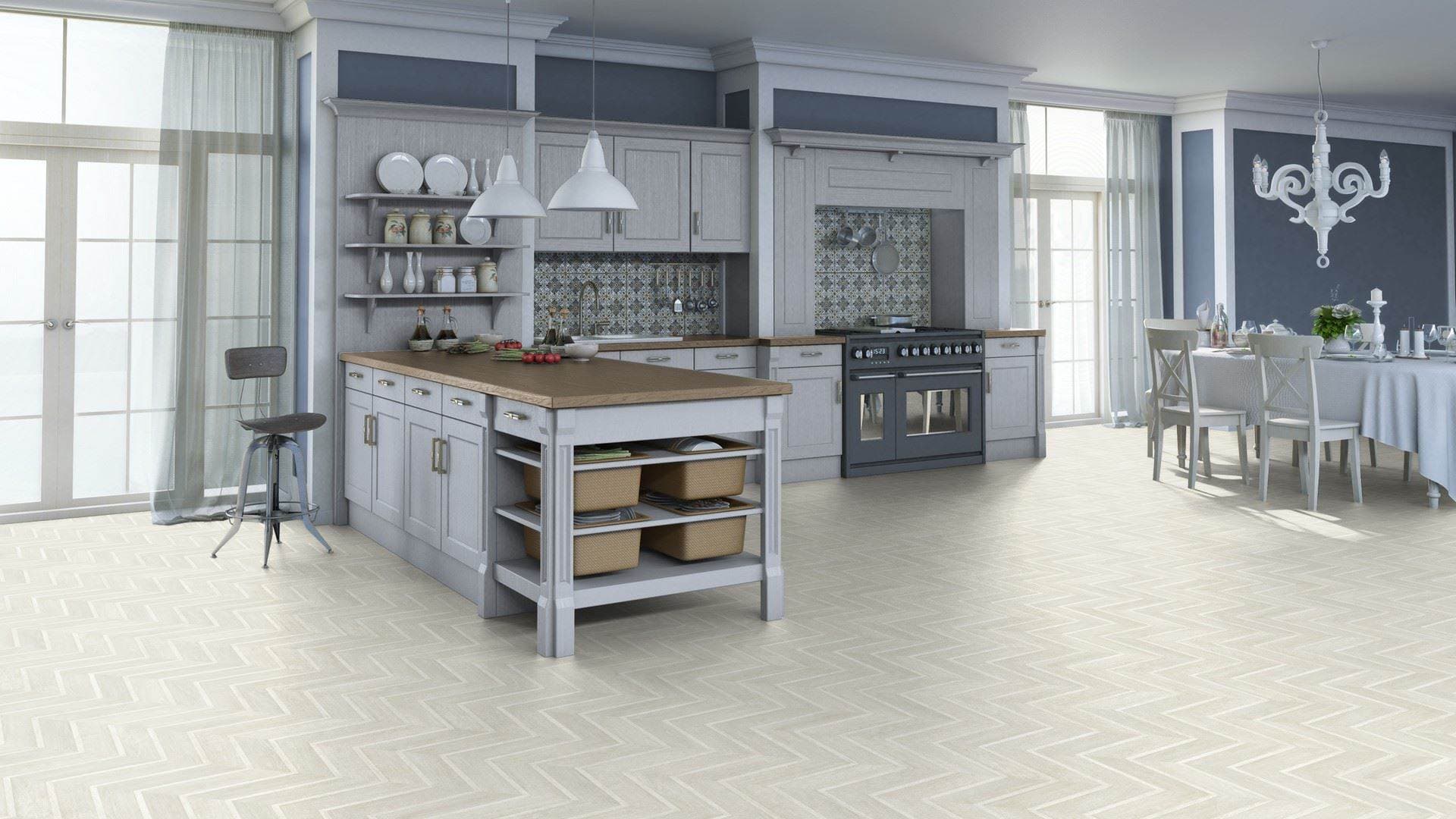 Линолеум полукоммерческий "Tarkett" Idylle Nova Cascad 1 (4м) — купить в Екатеринбурге