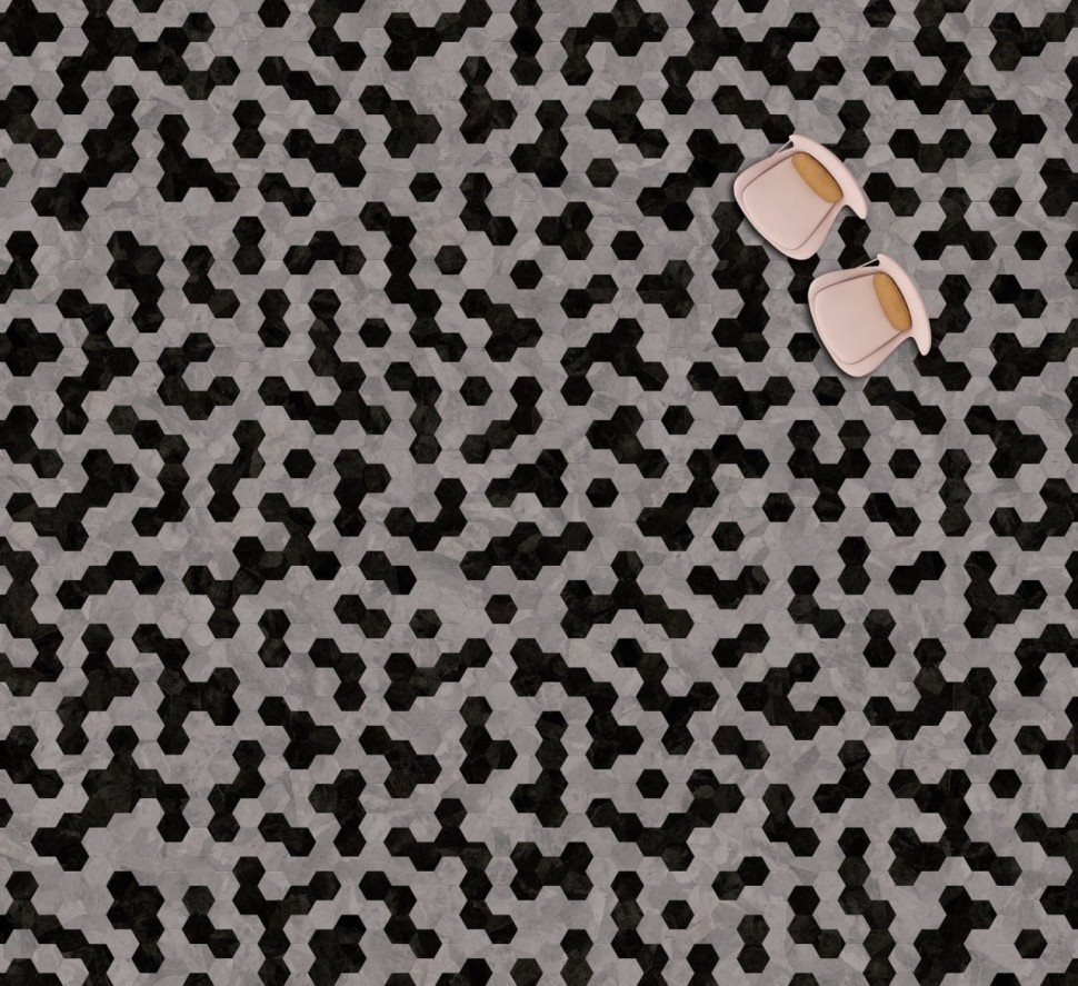 Виниловая плитка "Moduleo" Moods Hexagon 336 (226,32*196*2,5 мм) — купить в Екатеринбурге