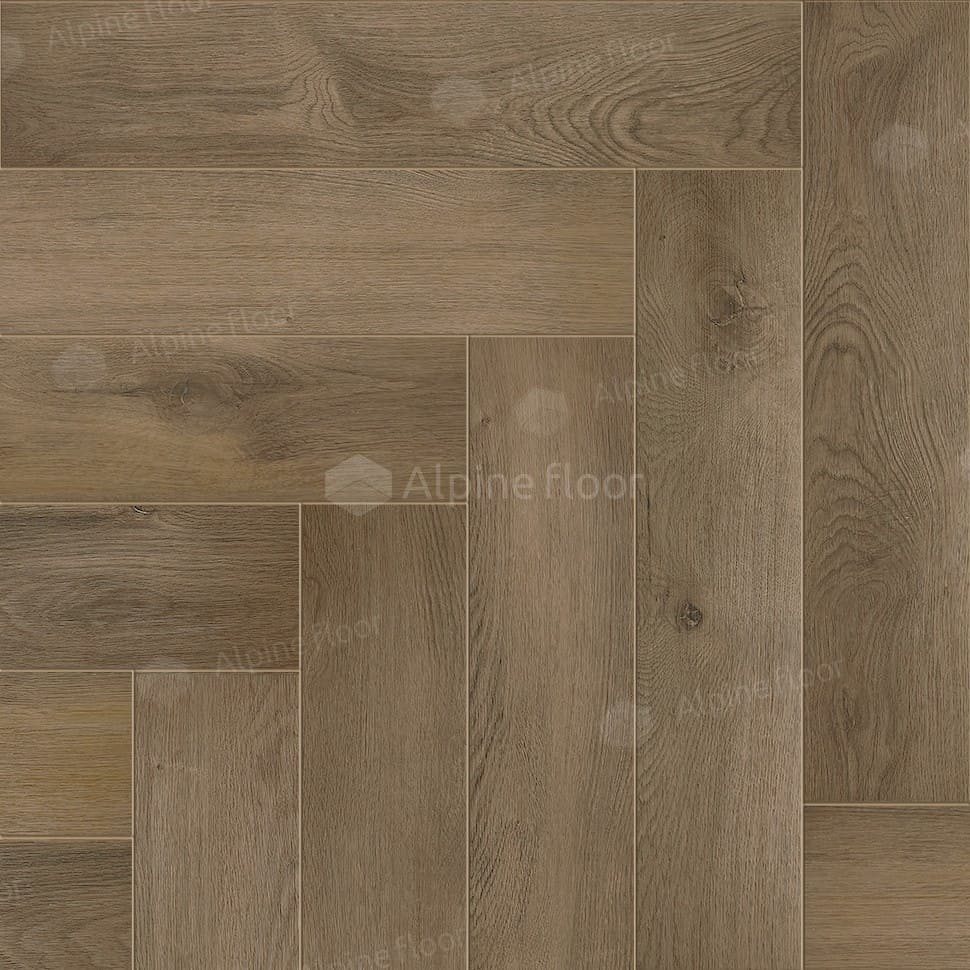 Виниловая плитка "Alpine Floor" Parquet LVT Дуб Насыщенный (590*118*2,5 мм) — купить в Екатеринбурге