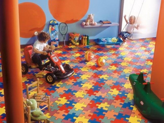 Линолеум бытовой "IVC" Neo Puzzle 50 (3,5м) — купить в Екатеринбурге