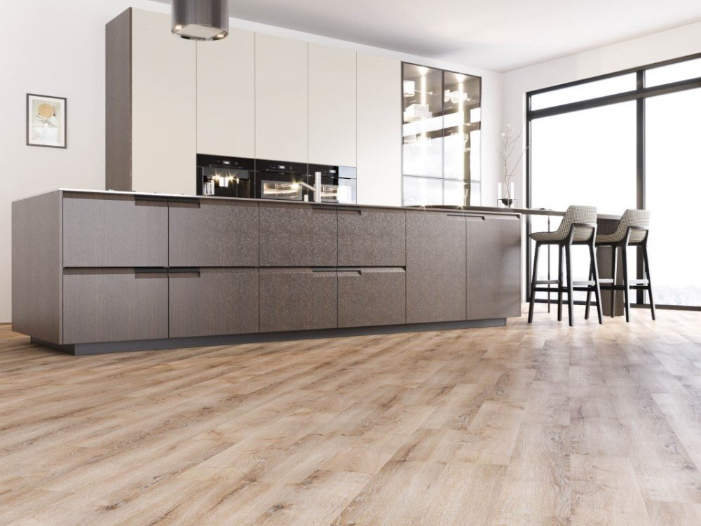 Замковая ПВХ плитка "Art Tile" Дуб Шеридан (920*150*4 мм) — купить в Екатеринбурге