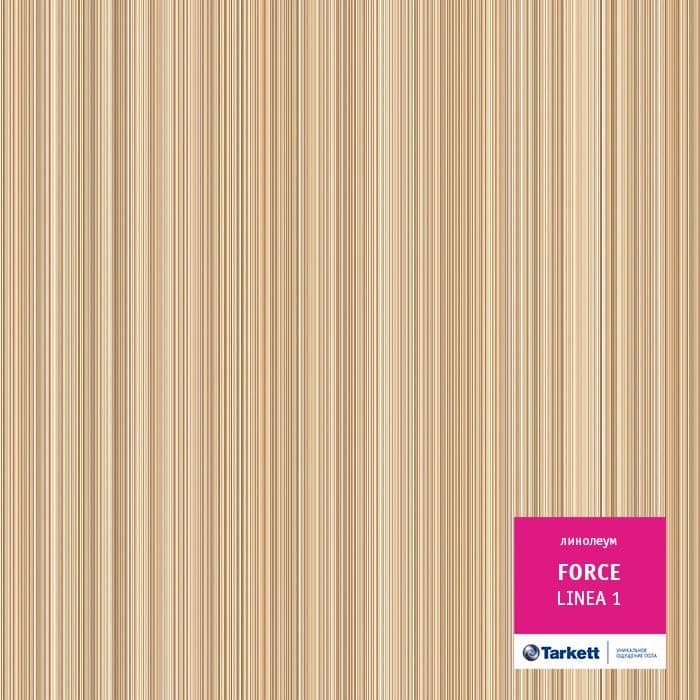 Линолеум полукоммерческий "Tarkett" Force Linea 1 (4м) — купить в Екатеринбурге