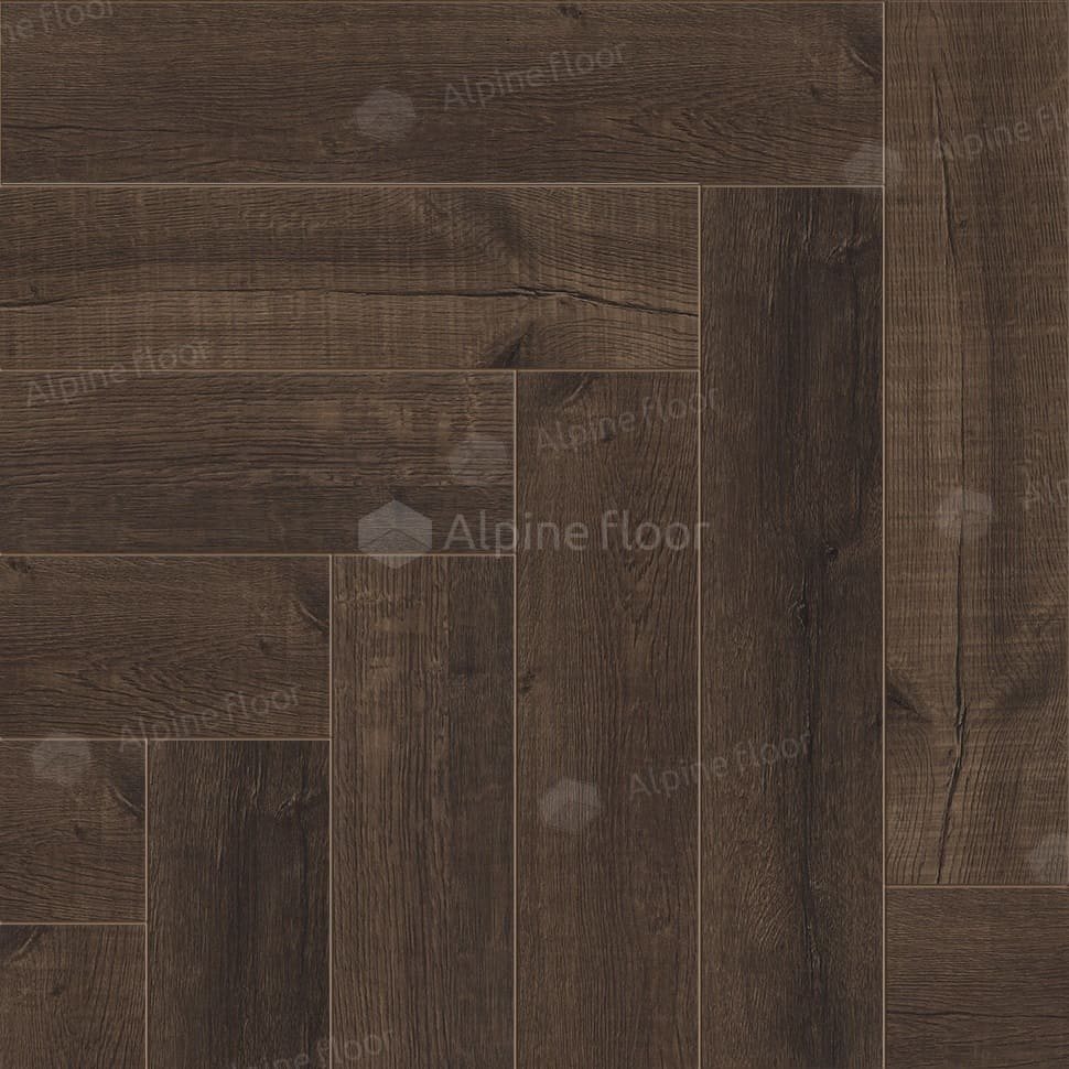 Виниловая плитка "Alpine Floor" Parquet LVT Дуб Альферац (590*118*2,5 мм) — купить в Екатеринбурге