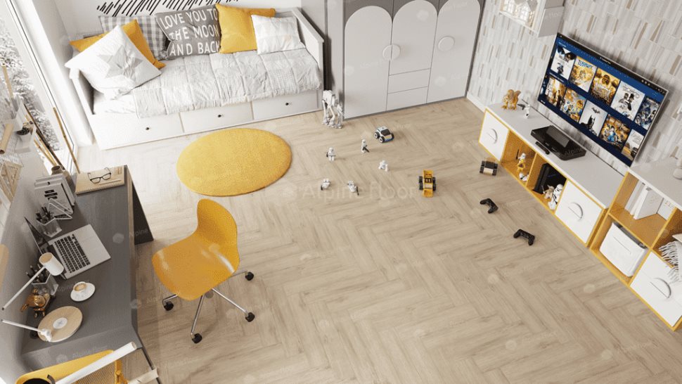 Виниловый ламинат "Alpine Floor" Parquet Light Дуб Медия (600*125*4 мм) — купить в Екатеринбурге