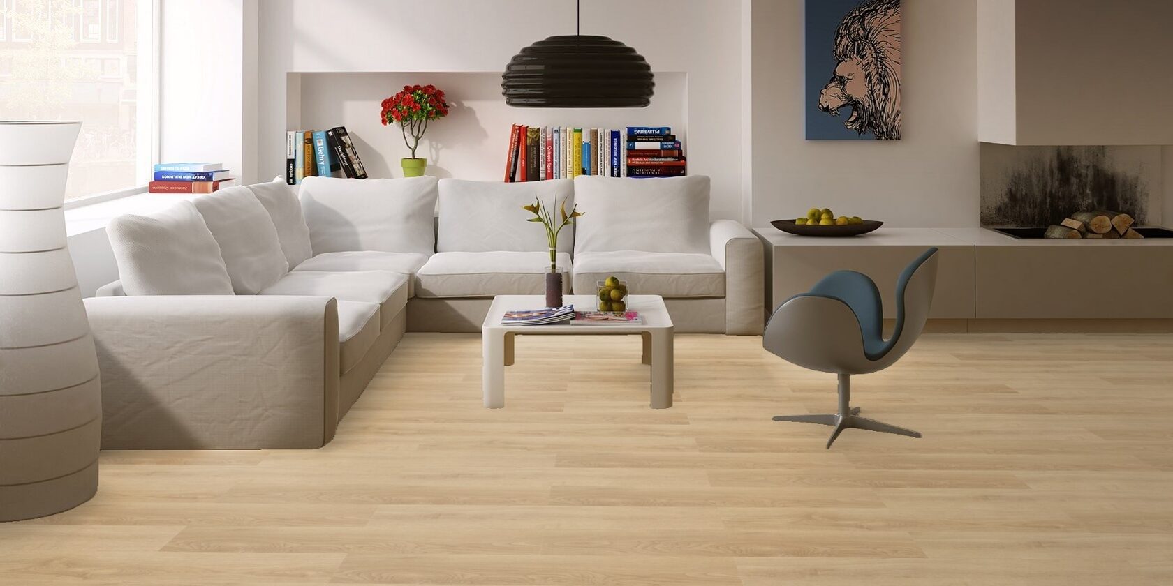 Клеевая плитка для коммерческих помещений "Bonkeel" Eruption (914,4*152,4*2,1мм) — купить в Екатеринбурге