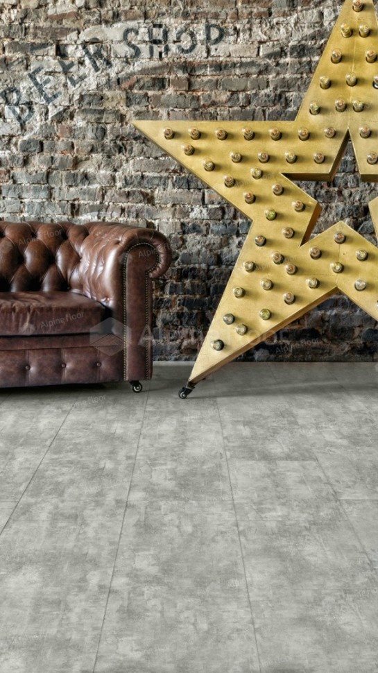 Виниловая плитка "Alpine Floor" Light Stone Ратленд (608*303*2,5 мм) — купить в Екатеринбурге