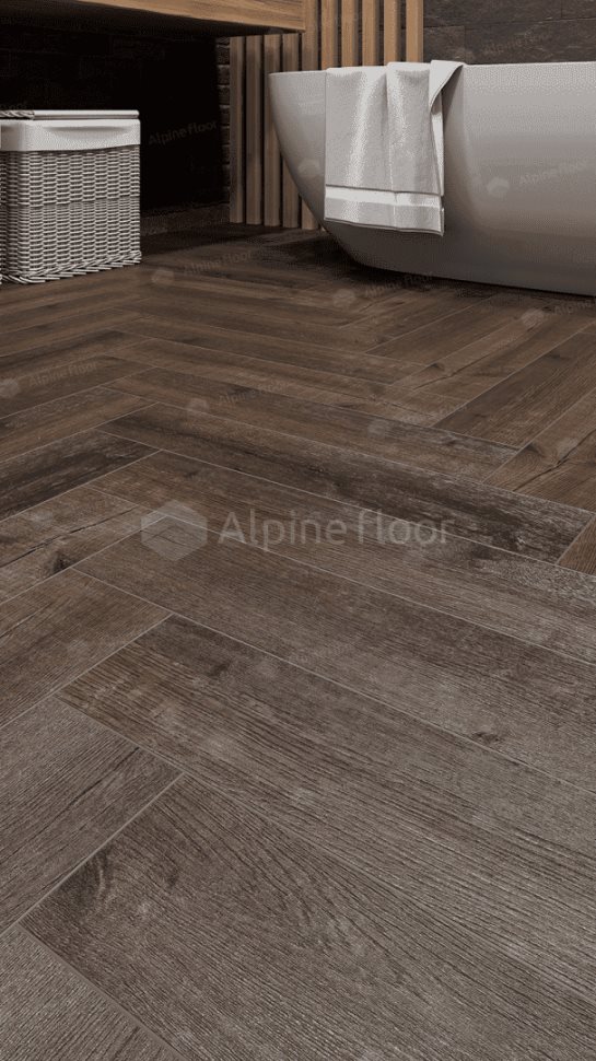 Виниловый ламинат "Alpine Floor" Parquet Light Дуб Альферац (600*125*4 мм) — купить в Екатеринбурге