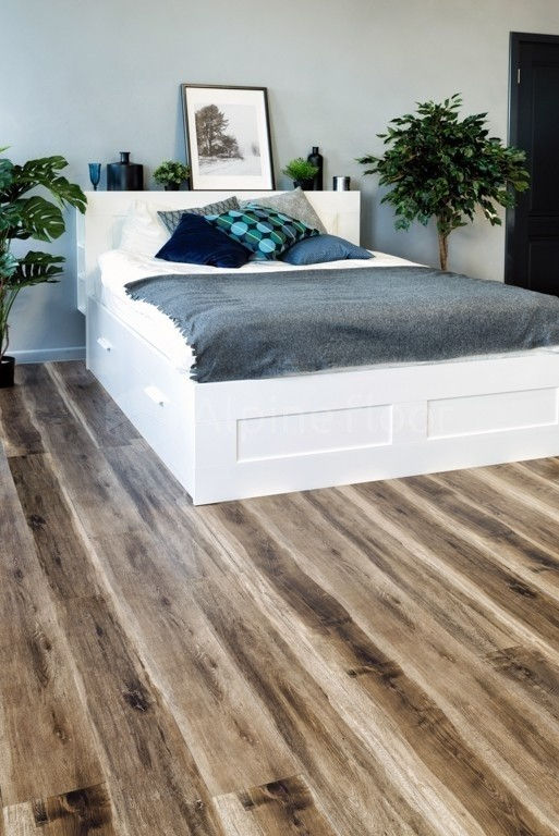 Кварцвиниловая плитка "Alpine Floor" Орех Светлый (1219*184*3мм) — купить в Екатеринбурге