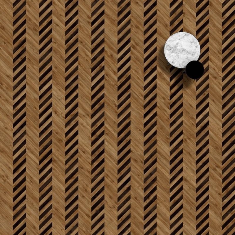 Виниловая плитка Chevron 419 (522,67*92,4*2,5 мм) — купить в Екатеринбурге