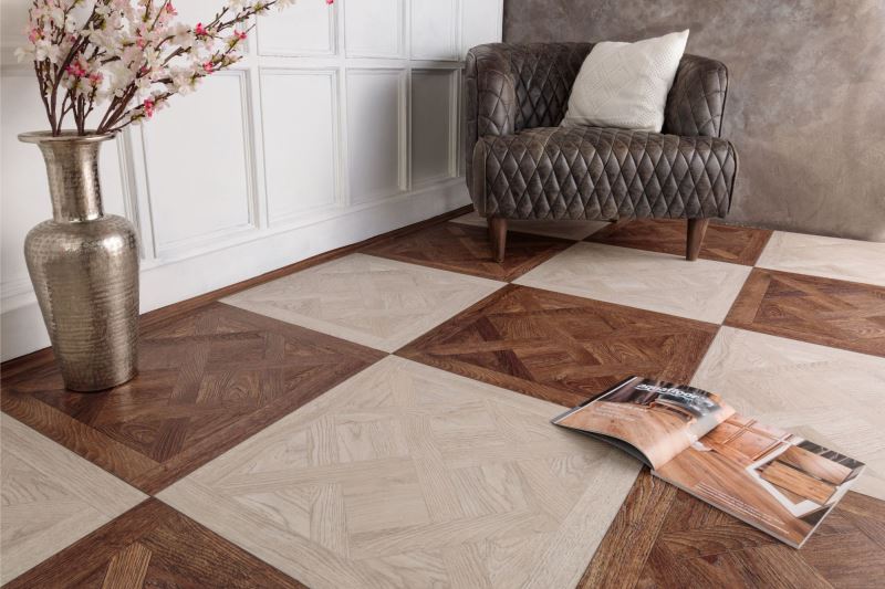 Замковая ПВХ плитка "Aquafloor" AF7001VS (600*600*7 мм) — купить в Екатеринбурге