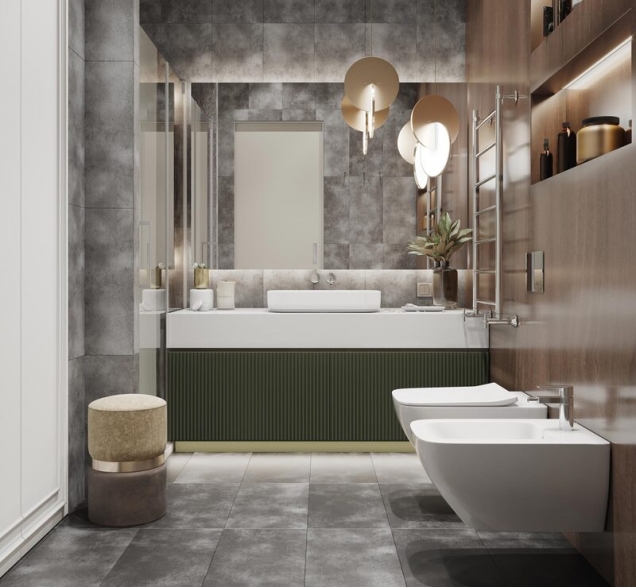 SPC ламинат "CronaFloor" Stone 4V Торнадо Дымчатый (600*300*4 мм) — купить в Екатеринбурге