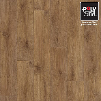 Линолеум полукоммерческий "Polystyl" Space Сантьяго 2 (3м) — фото и характеристики