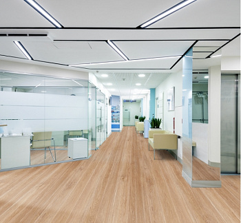 SPC ламинат "CronaFloor" Wood 4V Дуб Монтара (1200*180*4 мм) — фото и характеристики